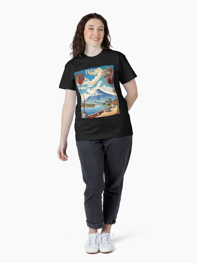 Tecpan Guatemala Vintage Poster Tourism Classic T-Shirt
