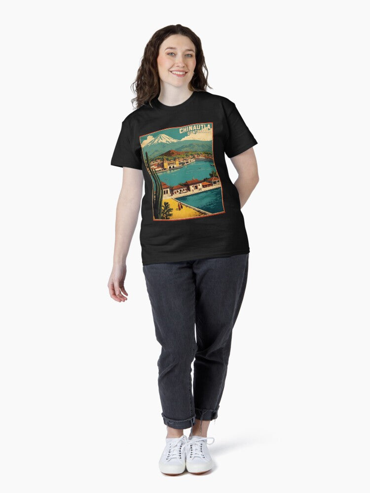 Chinautla Guatemala Vintage Poster Tourism Classic T-Shirt