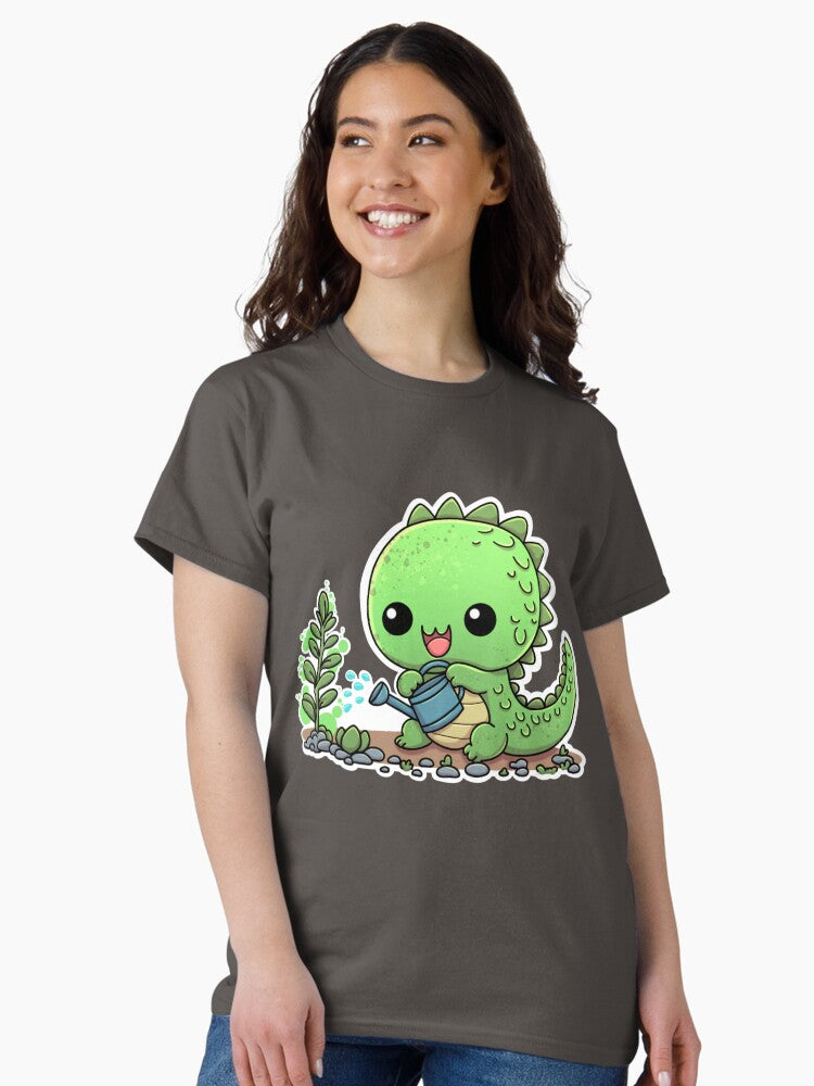 #1 Scaly Monster watering plants Classic T-Shirt