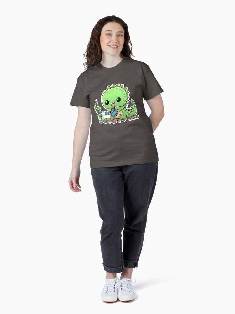 #1 Scaly Monster watering plants Classic T-Shirt