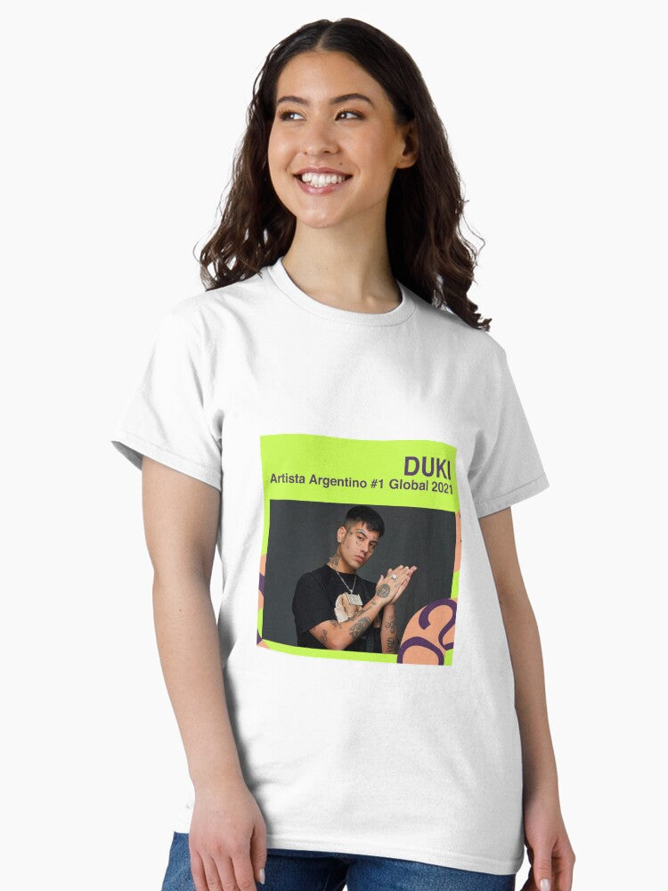 Poster duki argentinian artist Classic T-Shirt