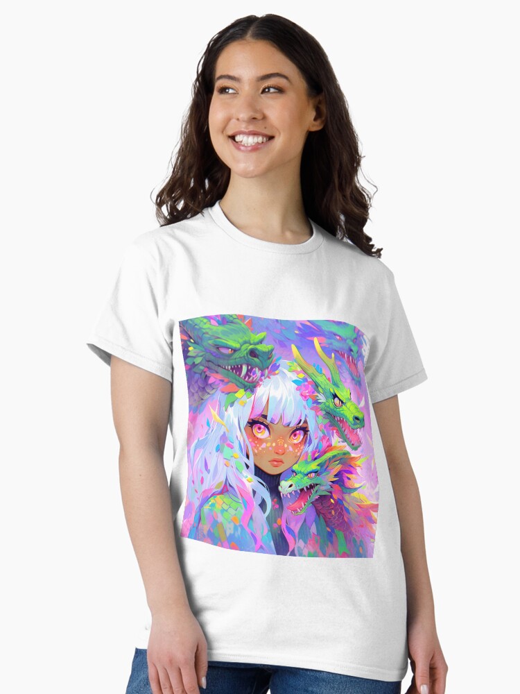 Fiery Dragon Tamer with Wild Hydra Classic T-Shirt