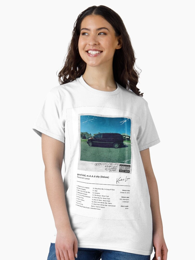 Kendrick Lamar - good kid, m.A.A.d city (Deluxe) - Album Art Poster Classic T-Shirt