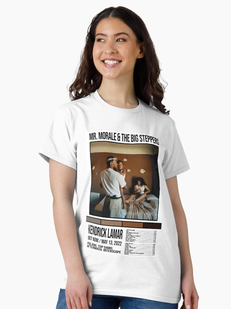 art poster Mr. Morale & the Big Steppers - Kendrick Lamar Classic T-Shirt