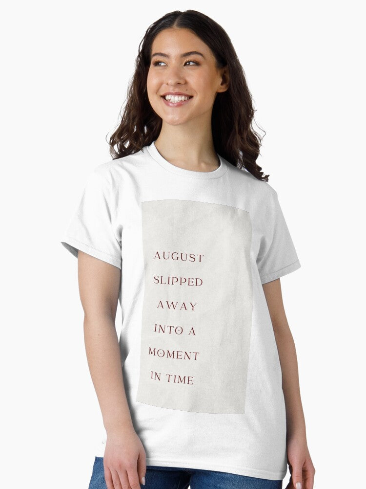Taylor Swift's August Poster Classic T-Shirt Style001
