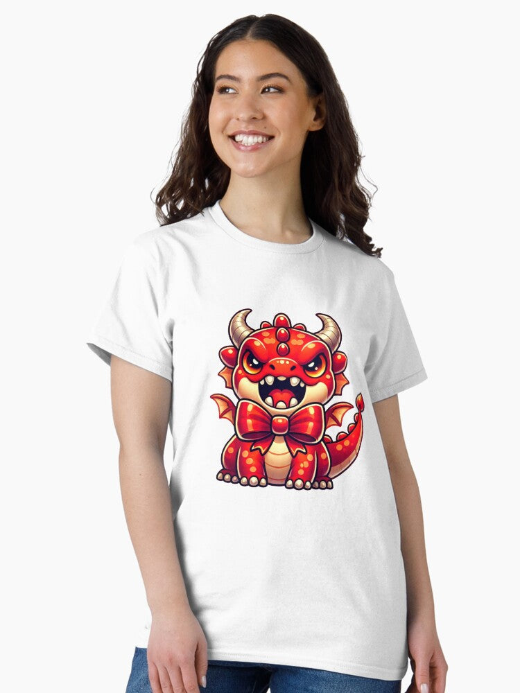 Fierce Chibi Dragon Classic T-Shirt