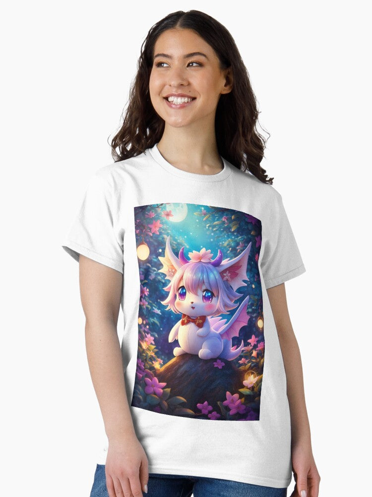 011 Cute Chibi Dragon Classic T-Shirt