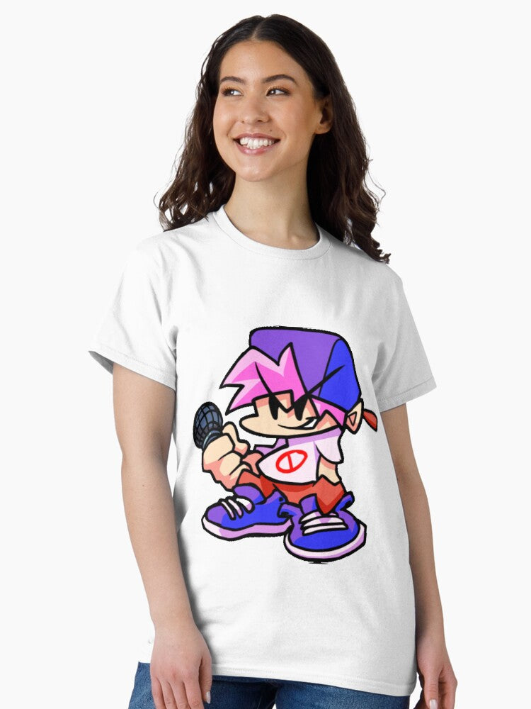 Friday Night Funkin Boyfriend B side Classic T-Shirt