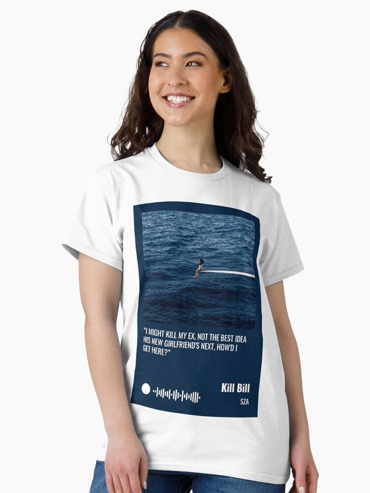 SZA "Kill BIll" Song Poster Classic T-Shirt