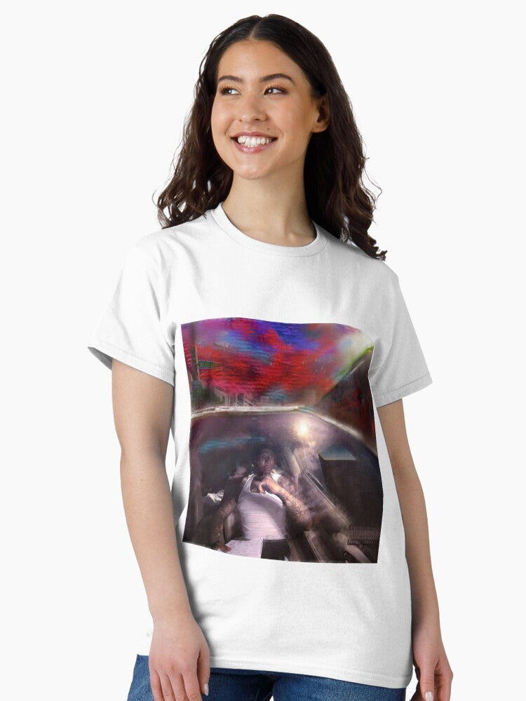 money,bag,yo,cool,dope,rap,rapper,album,gangsta,pain,music,poster,art,original,artwork,cool,black,street,graffiti,fan art Classic T-Shirt
