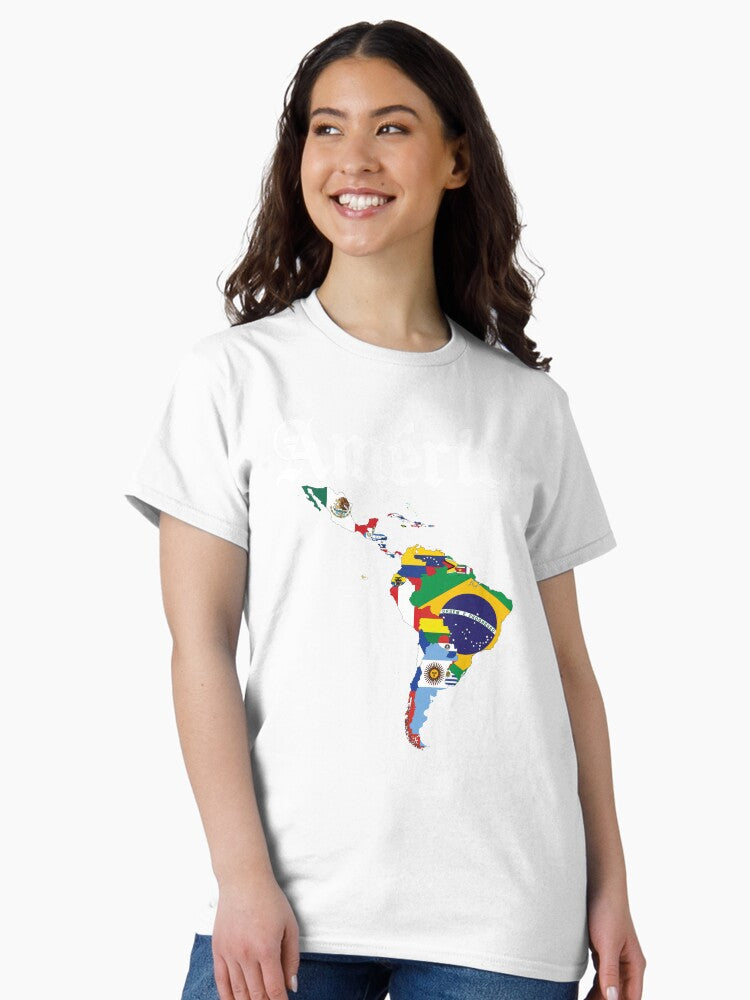 (black) "América" T-shirt by @asif.tv Classic T-Shirt