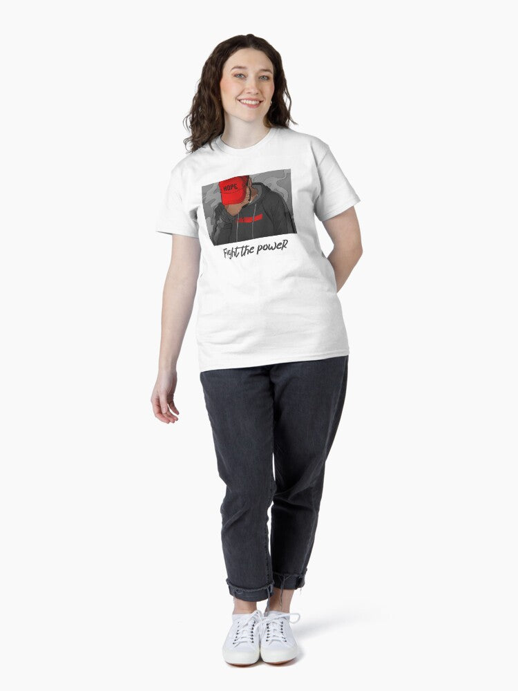 Fight the power Hip Hop Music Classic T-Shirt Style001