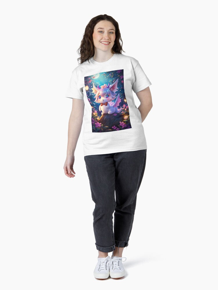 011 Cute Chibi Dragon Classic T-Shirt