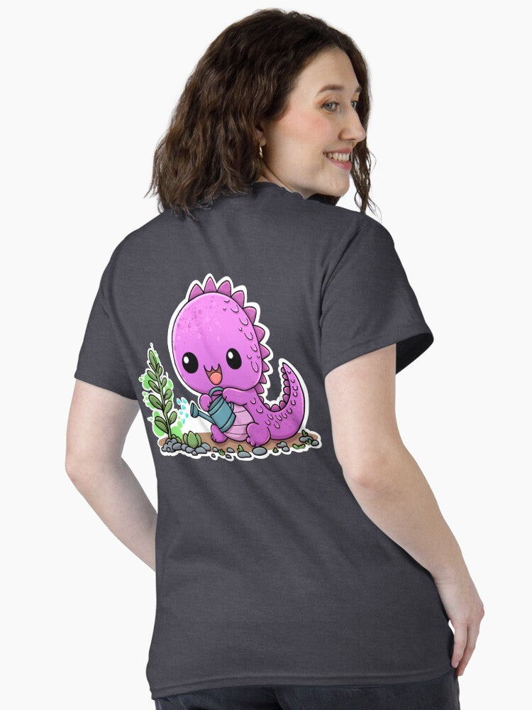 #4 Scaly Monster watering plants Classic T-Shirt