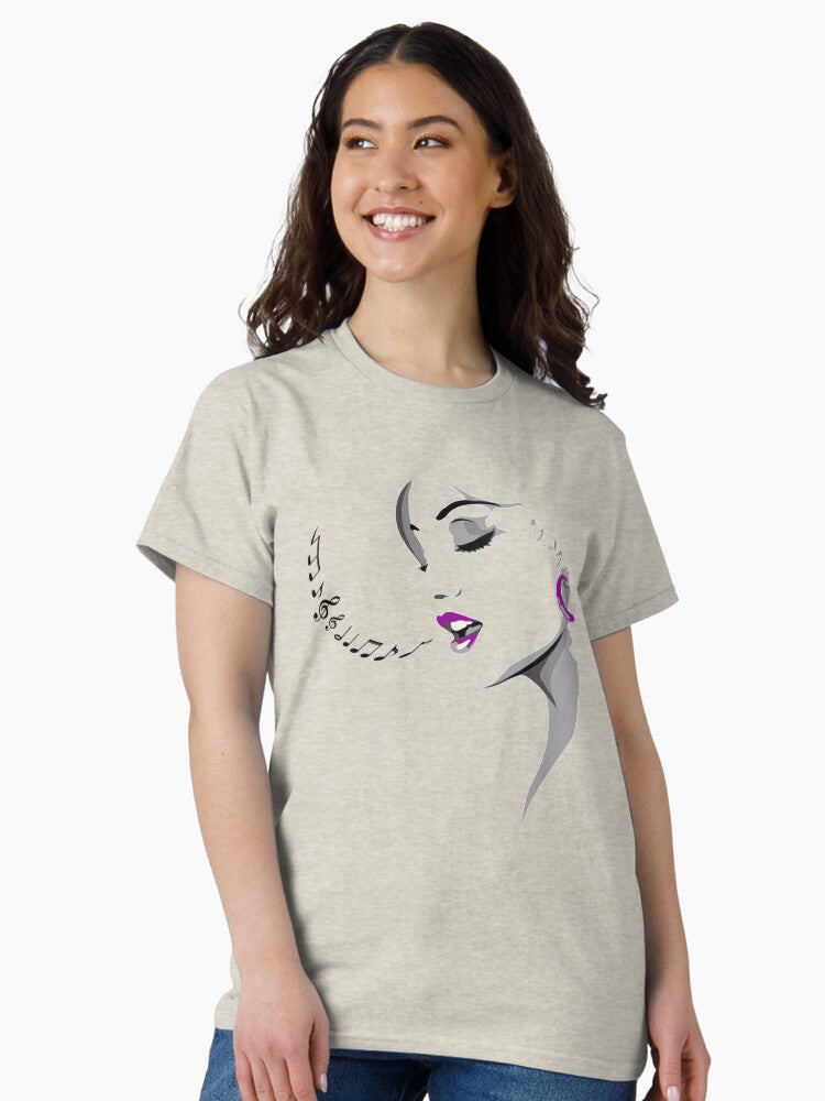 Female Crooner Classic T-Shirt