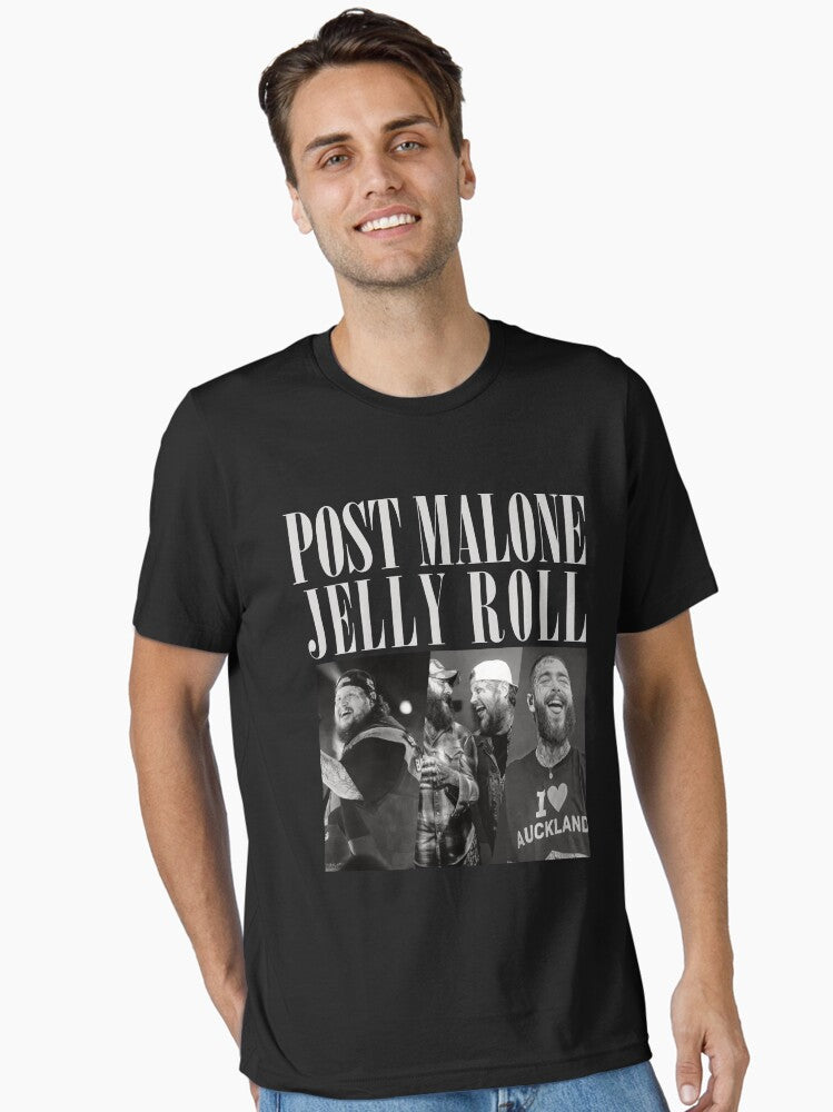 Post Malone Jelly Roll Concert Tour Album Cover Poster Essential T-Shirt