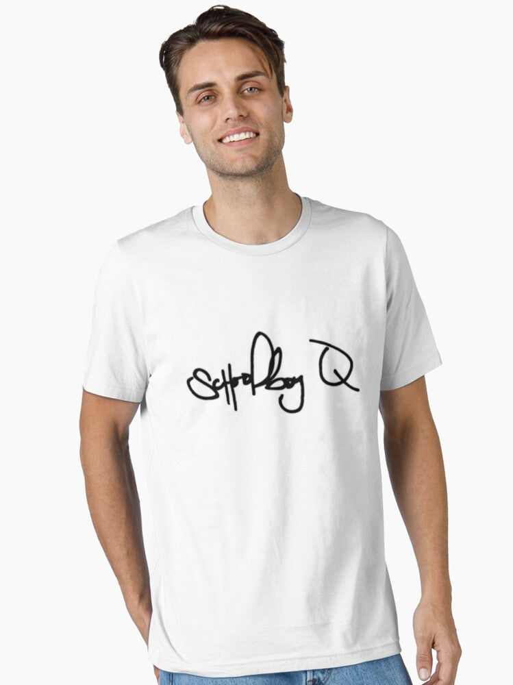 ScHoolboy Q American Rapper - Black Version Essential T-Shirt