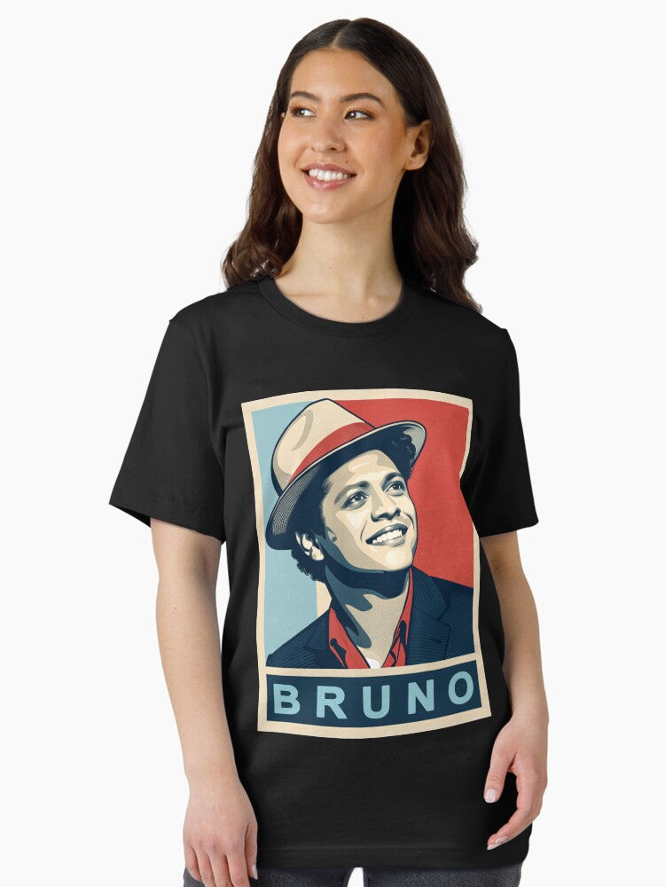 BRUNO — Pop Hope Portrait in Retro Poster Style Essential T-Shirt