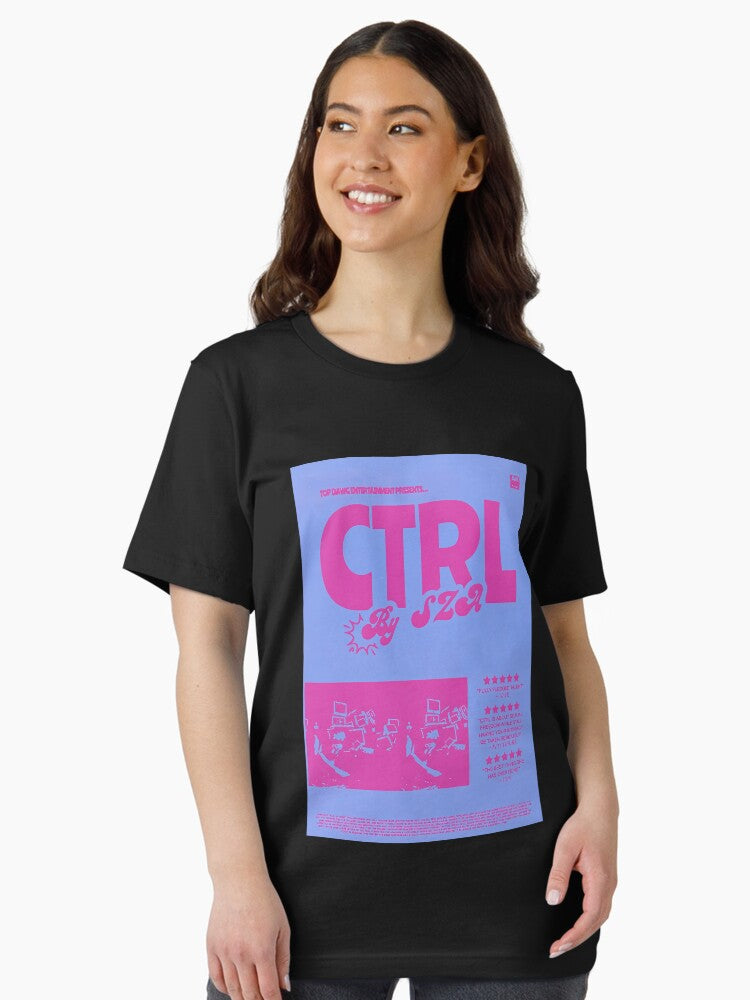 By Sza (Pinkblue) Poster Postertertainment Fan Version Album Cover Essential T-Shirt
