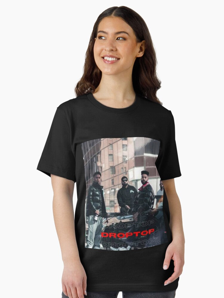 AP Dhillon Droptop poster Ap Dhillon poster punjabi singer punjab Essential T-Shirt