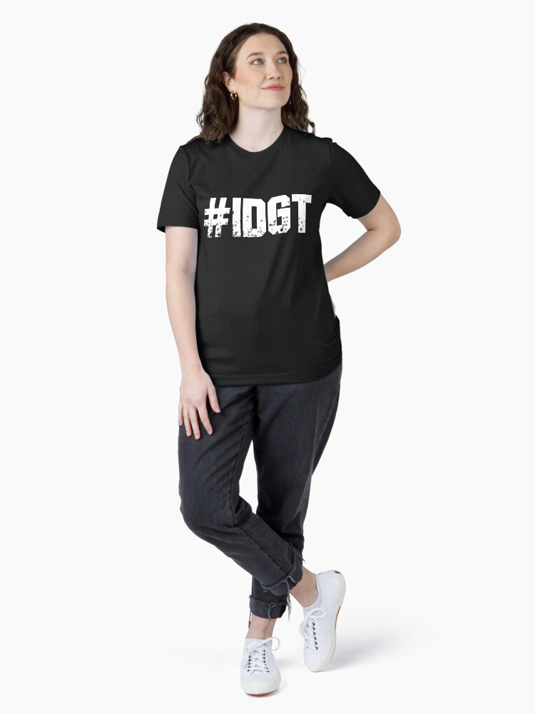 #IDGT (WHITE) Essential T-Shirt