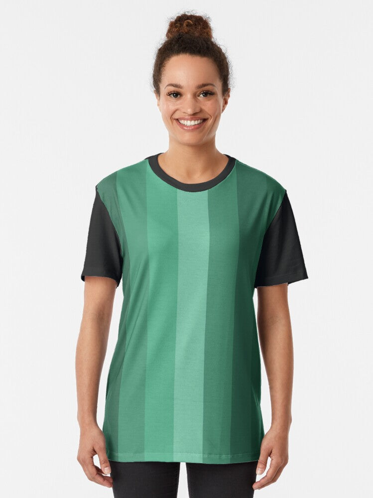 10 Shades of Evergreen Graphic T-Shirt