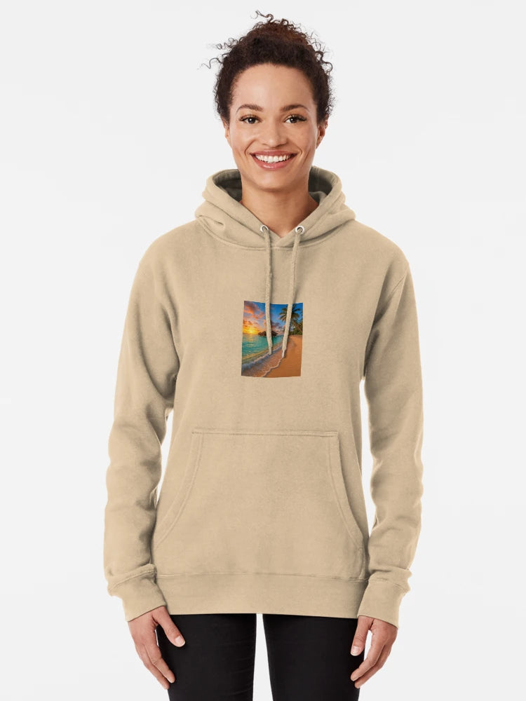 "Tropical Sunset Escape – Paradise Beach iPhone Wallpaper" Classic T-Shirt