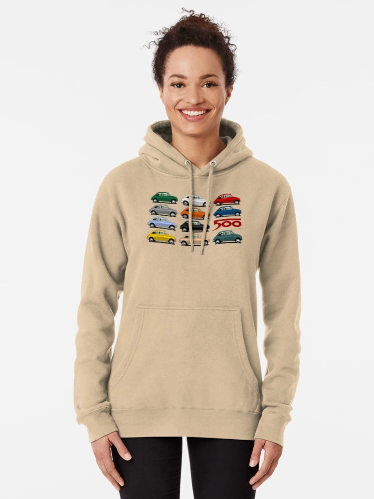 Fiat 500 side view Classic T-Shirt