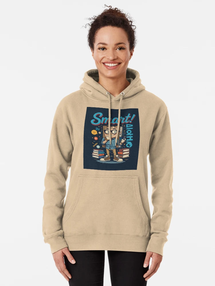 "Smart Kid Cartoon Graphic Tee – Book Lover Edition" Classic T-Shirt