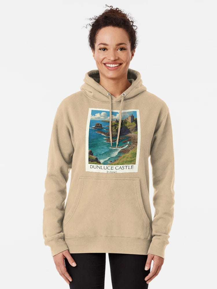 Dunluce Castle Poster – Crumbling Majesty by the Sea Classic T-Shirt
