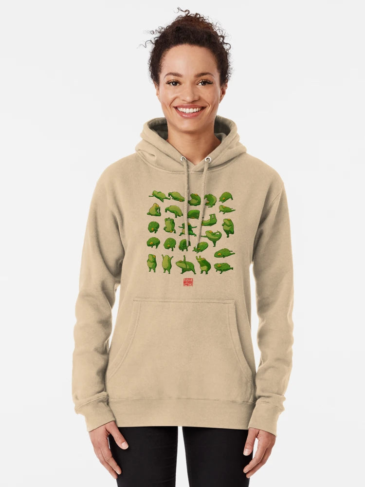 Yoga Frogs Poster No Text Classic T-Shirt