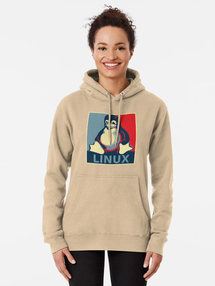 Linux tux penguin obama poster Classic T-Shirt
