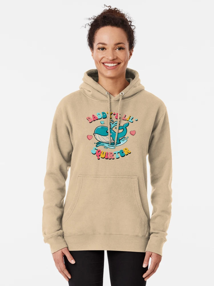 Daddy's Lil' Squirter Funny Joke Inappropriate Raunchy Adult Humor Hoodie Sarcastic Meme Gift Offensive Classic T-Shirt
