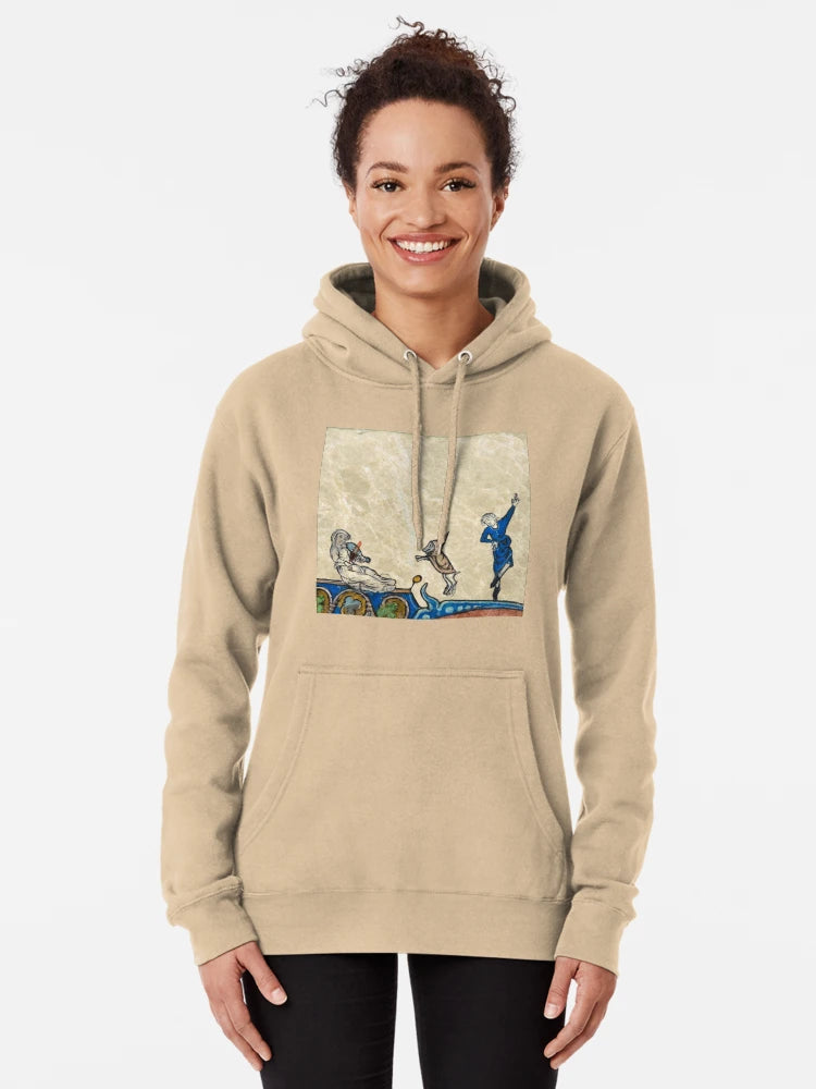 "The Maiden with the Violo, the Dancer and the Sorcerer", medieval painting 12th century AD Classic T-Shirt