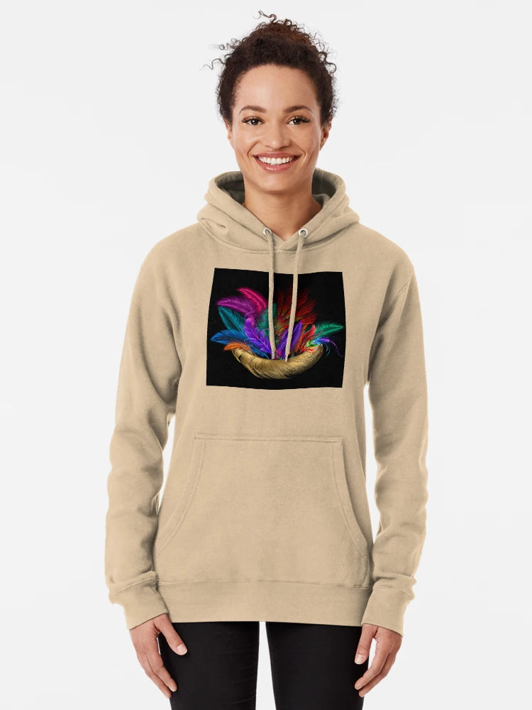Feather Basket Filled With Bird Feathers Classic T-Shirt