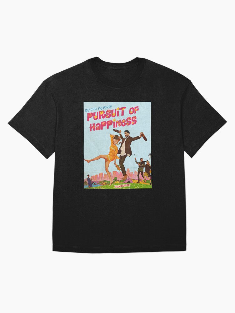 Pursuit Of Happines Cudi Poster Oversized T-Shirt