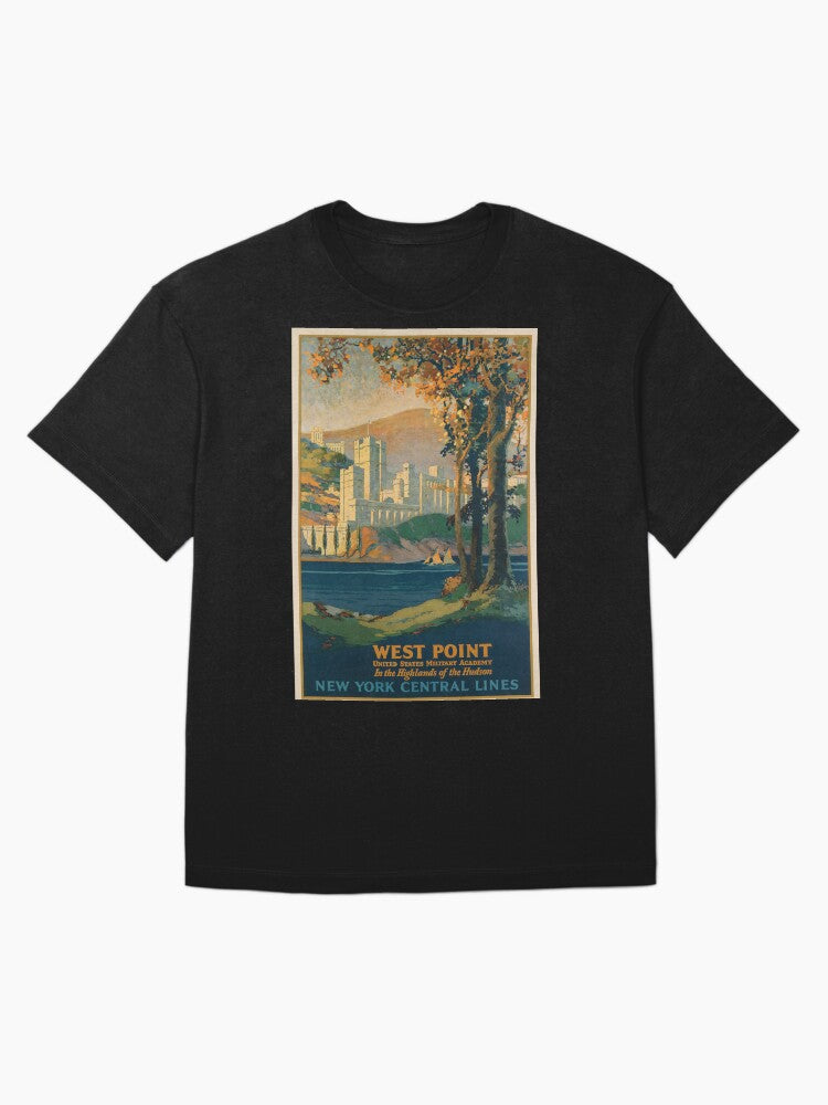 West Point vintage travel poster Oversized T-Shirt