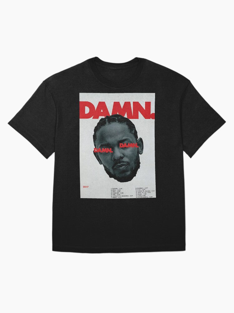 Lamar Damn Album Poster Oversized T-Shirt