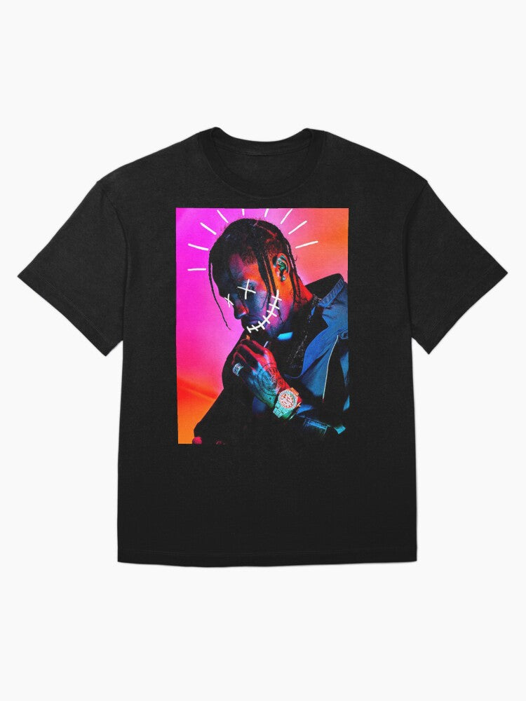 Skull Scotts Painting Poster Oversized T-Shirt