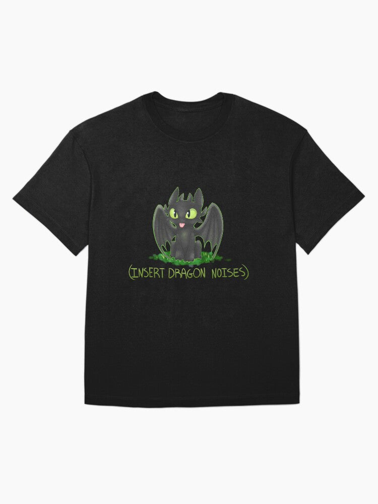 (Insert Dragon Noises) Oversized T-Shirt