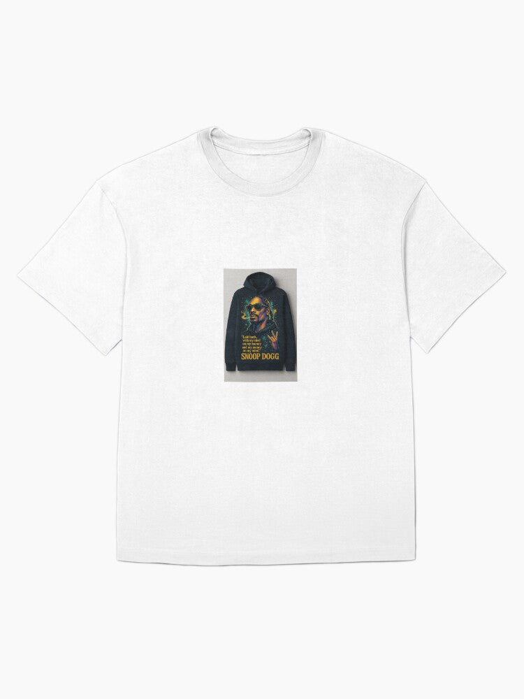 Snoop Dogg West Coast Art Hoodie Oversized T-Shirt