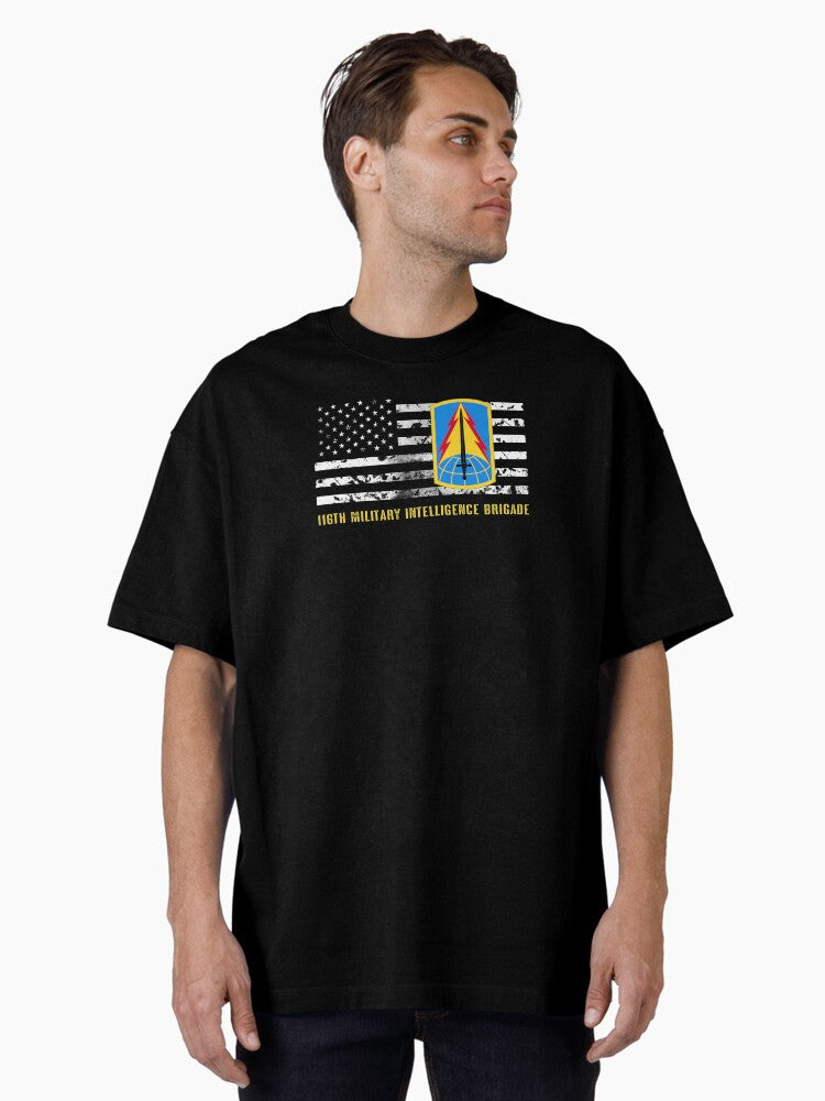 116th Military Intelligence Brigade Oversized T-Shirt
