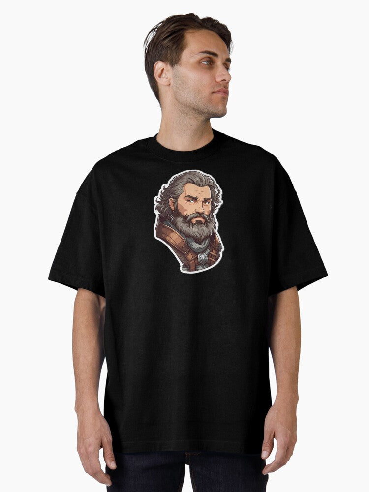 Fierce Weapon Specialist, DND fighter Oversized T-Shirt