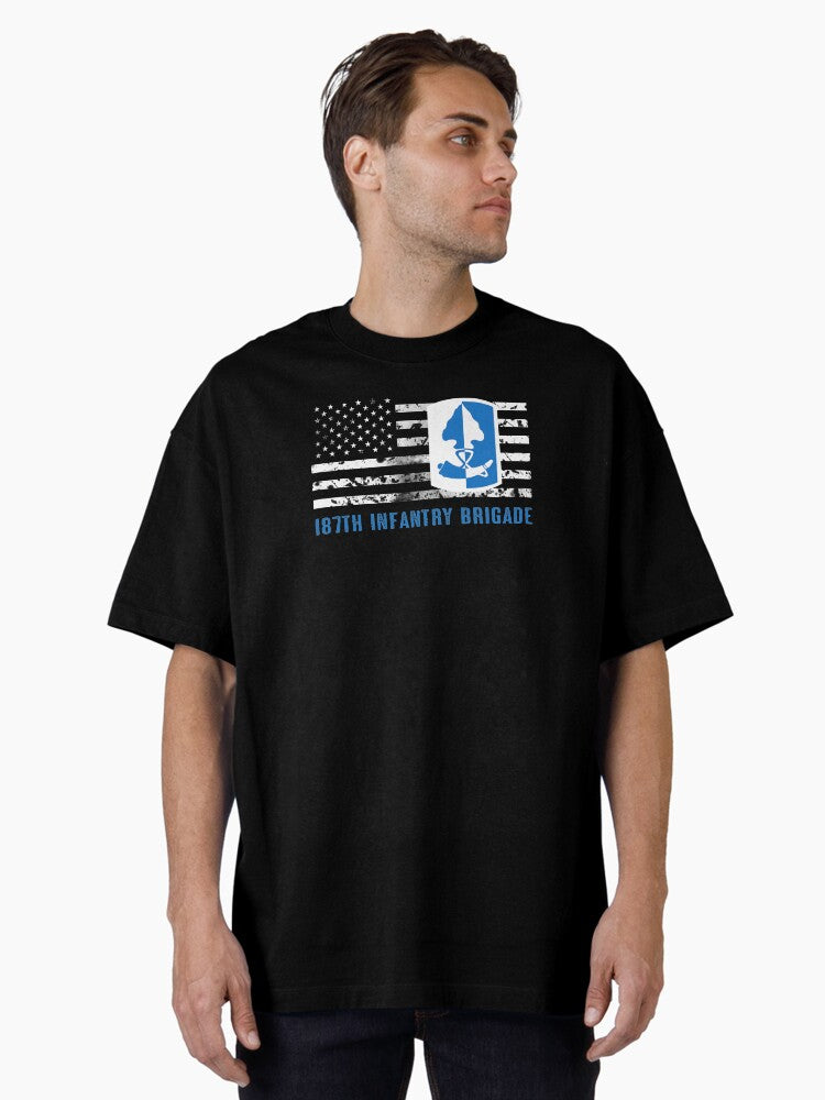 187th Infantry Brigade Oversized T-Shirt