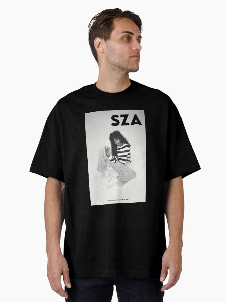 SZA Poster Oversized T-Shirt Style001