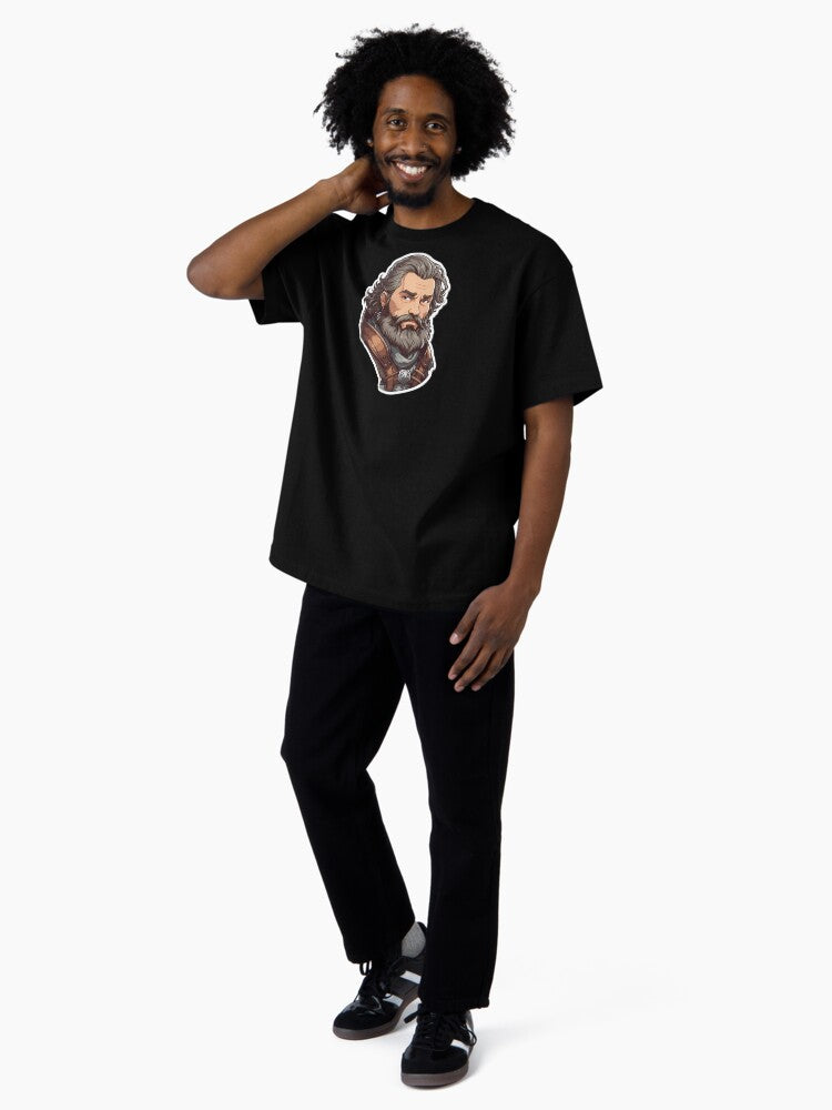 Fierce Weapon Specialist, DND fighter Oversized T-Shirt