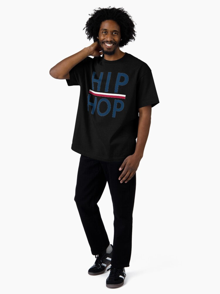 Rapper Graphic Tees Men Hip Hop Streetwear Hoodie Oversized T-Shirt