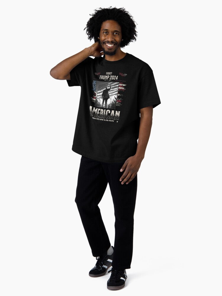 Fight! Trump 2024 design Oversized T-Shirt