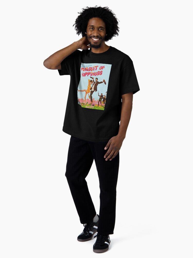 Pursuit Of Happines Cudi Poster Oversized T-Shirt