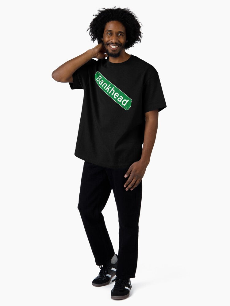 Bankhead Atlanta Georgia Street Sign Oversized T-Shirt